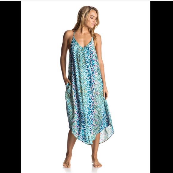 NWOT Roxy Midi Dress - Picture 1 of 6